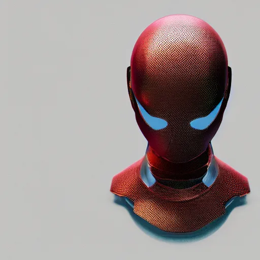 Image similar to character of ex machina 3 d render in octane