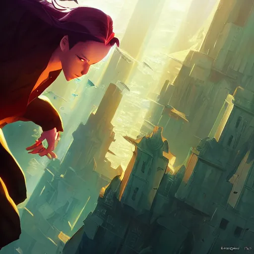 Prompt: hero world the matrix, behance hd by jesper ejsing, by rhads, makoto shinkai and lois van baarle, ilya kuvshinov, rossdraws global illumination