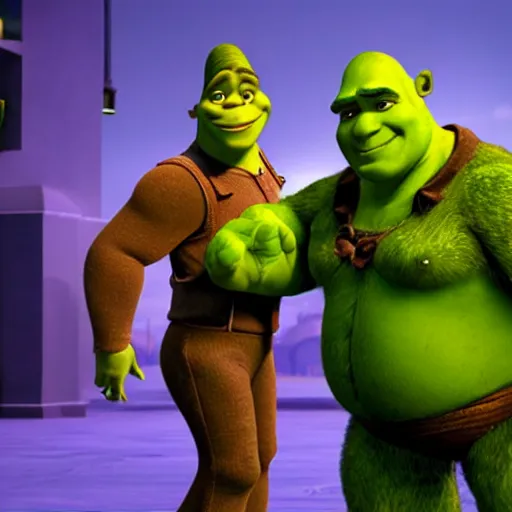 Image similar to Better call shrek