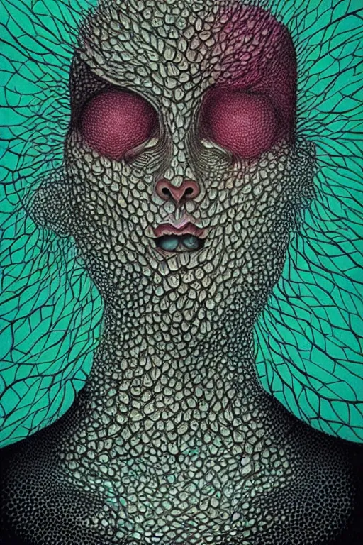 Image similar to cell shaded optical illusion by dan hillier color work by daniel merriam