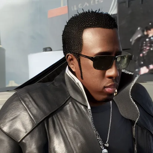 Image similar to Puff Daddy in Final Fantasy XV