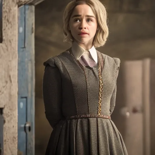 Prompt: Emilia Clarke as doctor who