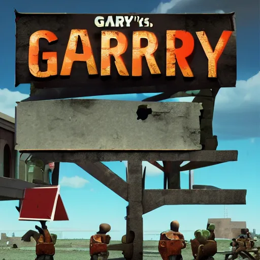 Prompt: garry's mod poster