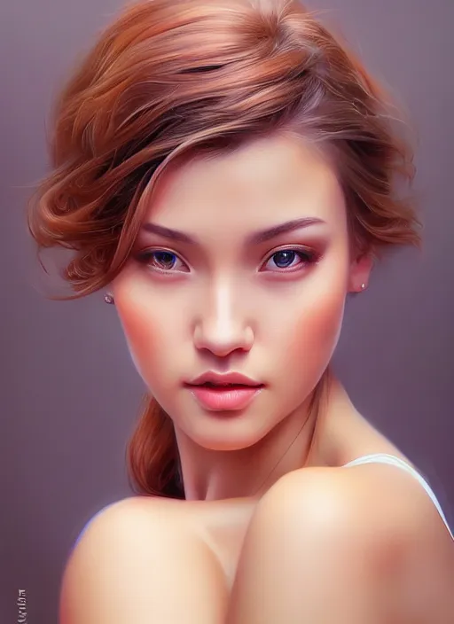 Prompt: photo of a gorgeous young woman in the style of stefan kostic, realistic, professionally, professionally color graded, half body shot, sharp focus, 8 k high definition, insanely detailed, intricate, elegant, art by stanley lau and artgerm