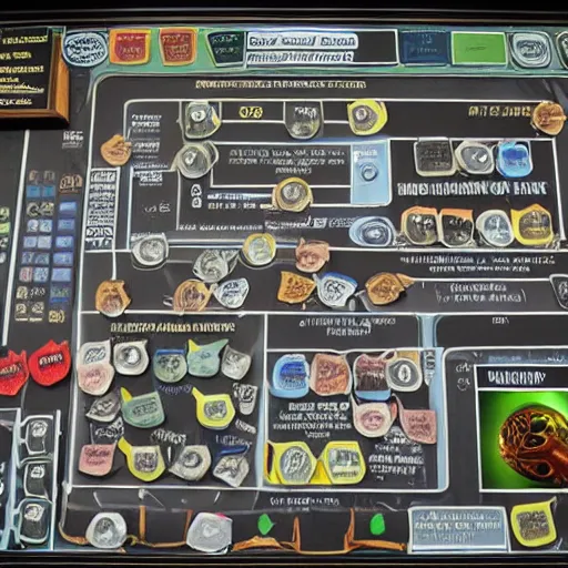 Prompt: highly detailed photo of an alien conspiracy board about humans