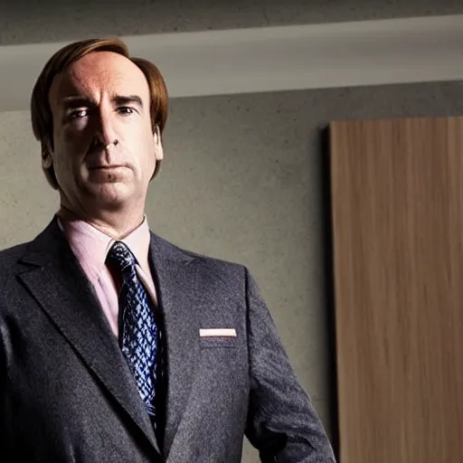 Image similar to Saul Goodman but he is a bad man