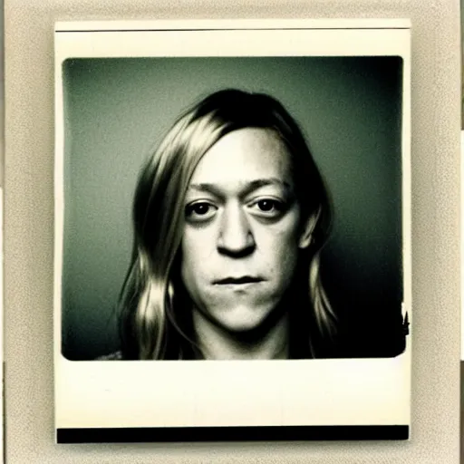 Prompt: Mugshot Portrait of Chloe Sevigny, taken in the 1970s, photo taken on a 1970s polaroid camera, grainy, real life, hyperrealistic, ultra realistic, realistic, highly detailed, epic, HD quality, 8k resolution, body and headshot, film still, front facing, front view, headshot and bodyshot, detailed face, very detailed face