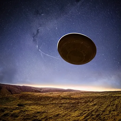 Image similar to mysterious ufo ignoring the laws of physics. entries in the 2 0 2 0 sony world photography awards.