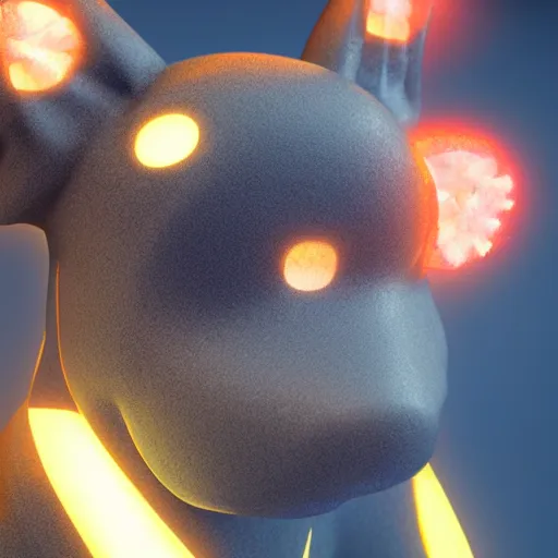 Image similar to japanese abc's, octane render, glowing edges, electric puppy, ultra detailed, ultra sharp, 8 k, weathered.