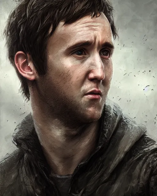 Image similar to portrait of neville longbottom, hyper realistic face, beautiful eyes, fantasy art, in the style of greg rutkowski, intricate, hyper detailed, smooth