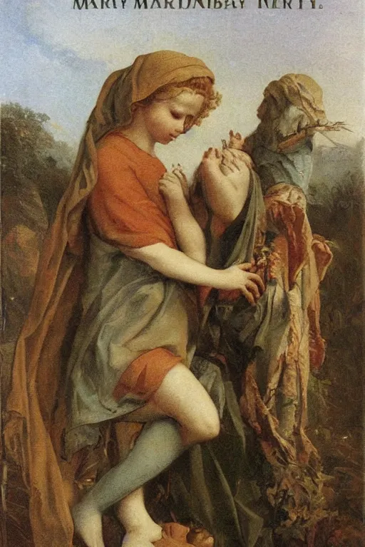 Image similar to Mary