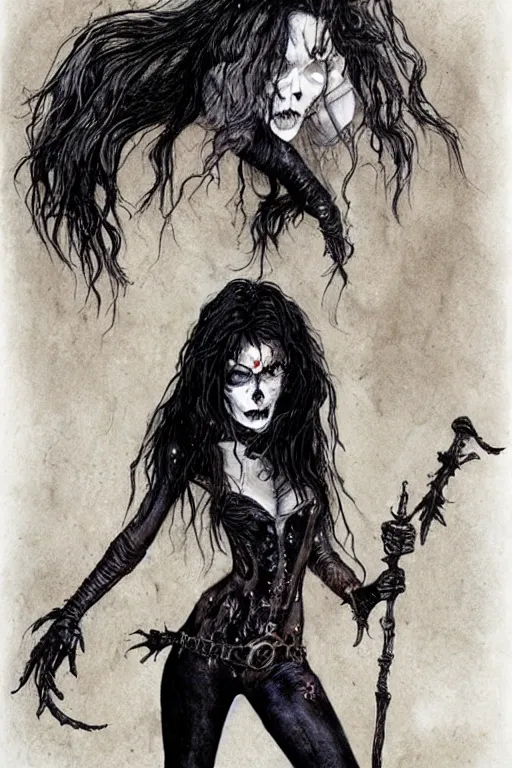 Image similar to full body portrait of anya taylor joy as death from sandman, by jean baptiste monge