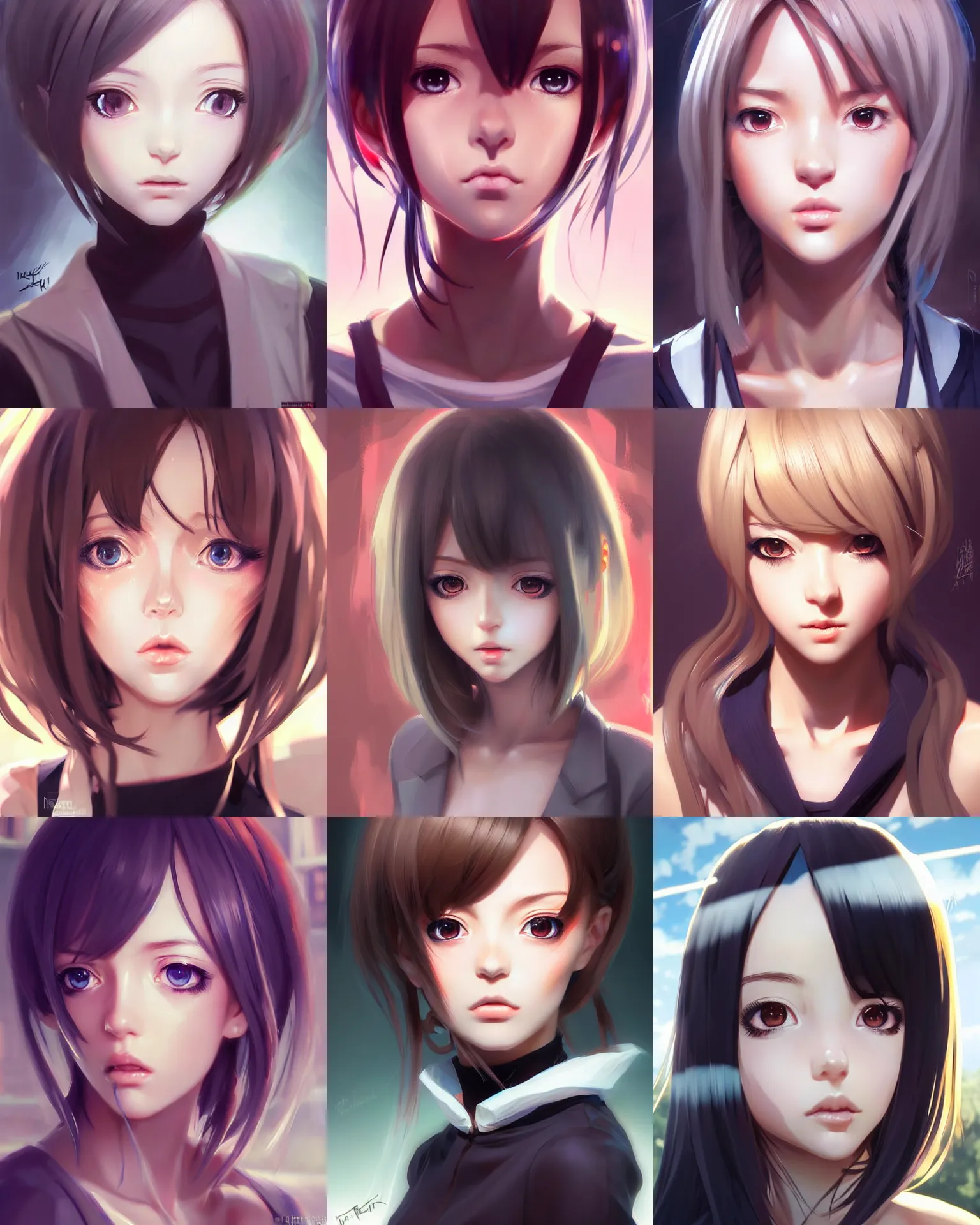 Prompt: portrait anime interdimensional mechanic girl, cute - fine - face, pretty face, realistic shaded perfect face, fine details. anime. realistic shaded lighting by ilya kuvshinov giuseppe dangelico pino and michael garmash and rob rey, iamag premiere, aaaa achievement collection, elegant, fabulous, eyes open in wonder