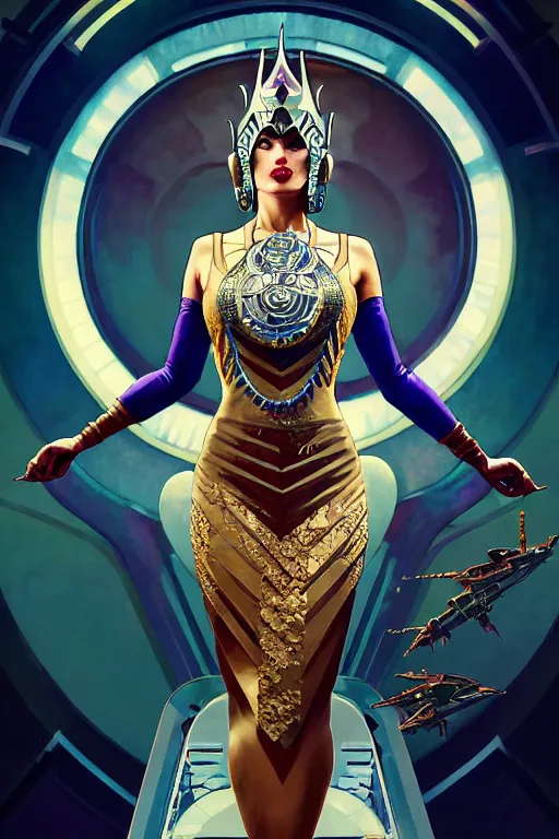 Prompt: ! dream art deco gta 5 killer queen profile picture by greg rutkowski, dynamic pose, intricate, futuristic, fantasy, elegant, by stanley artgerm lau, greg rutkowski, thomas kindkade, alphonse mucha, loish, norman rockwell, fantasy lut, asymmetric, long hair, retro computer graphics, video game, fluid lines,