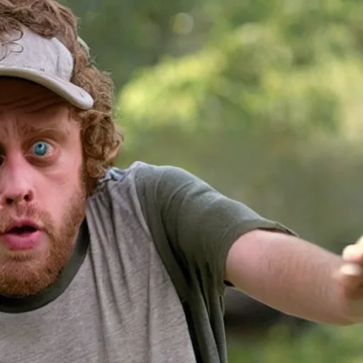 Prompt: t. j. miller as rickety cricket, it's always sunny in philadelphia, 8 k