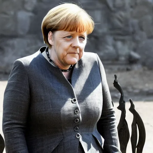 Image similar to angela merkel in game of thrones