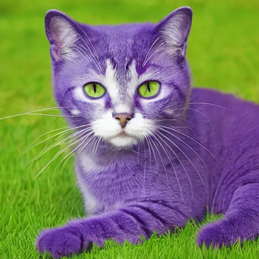 Image similar to purple cat