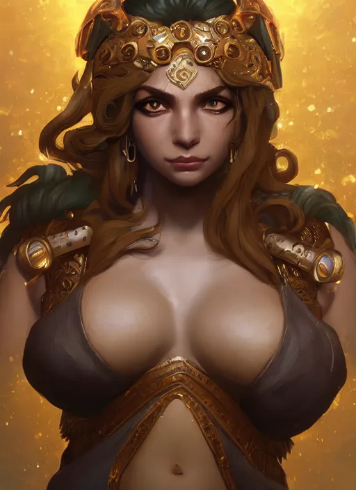 Image similar to nilah, from league of legends, au naturel, hyper detailed, arabic, digital art, trending in artstation, cinematic lighting, studio quality, smooth render, unreal engine 5 rendered, octane rendered, art style by klimt and nixeu and ian sprigger and wlop and krenz cushart