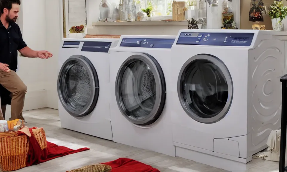 Image similar to photo of a tv show where you can win a washing machine