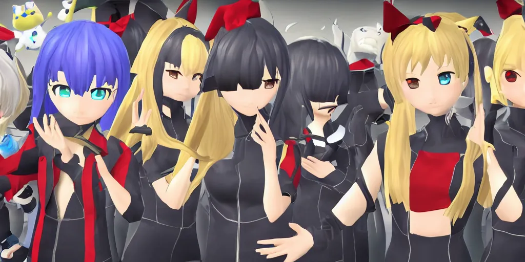 Image similar to VRChat