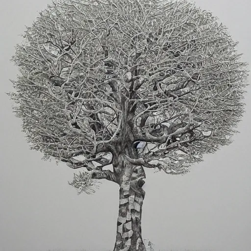 Prompt: trees, highly detailed, astonishing, beautiful, trending, award-winning artist, in the style of Min Yum