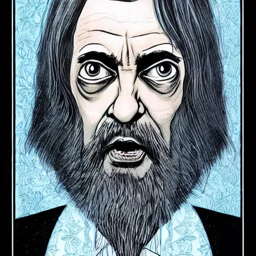 Image similar to portrait of mr. bean as albus dumbledore by becky cloonan