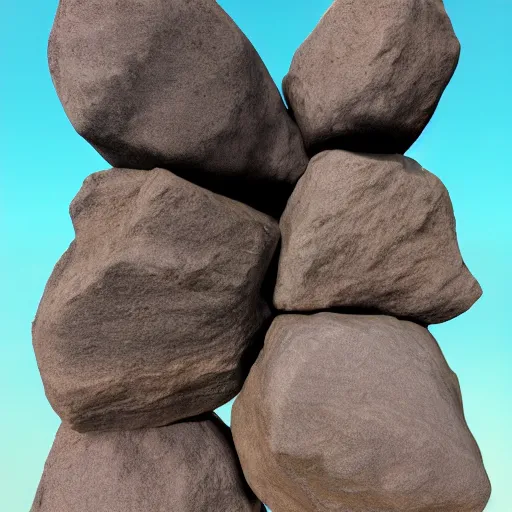 Image similar to tileable texture of sandstone rocks, seen from above, rendered in Zbrush and Unreal Engine