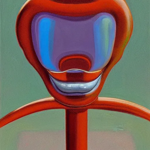 Image similar to alien by wayne thiebaud