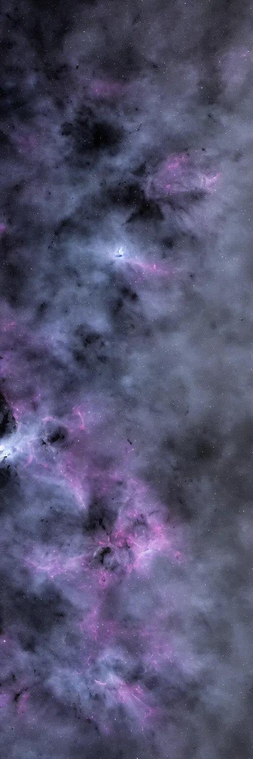 Image similar to a dark nebula, 8K