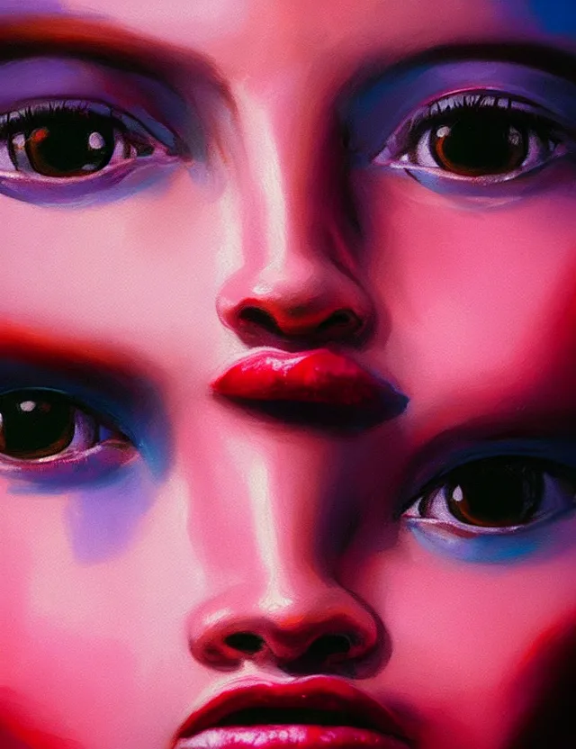 Image similar to blurred background. close-up portrait of a goddess in crown, by Alex Garant, Afarin Sajedi and Alena Aenami. unreal engine