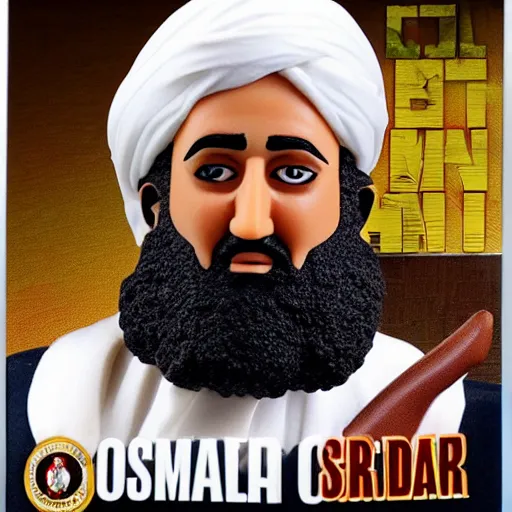 Image similar to Osama Bin Laden action figure