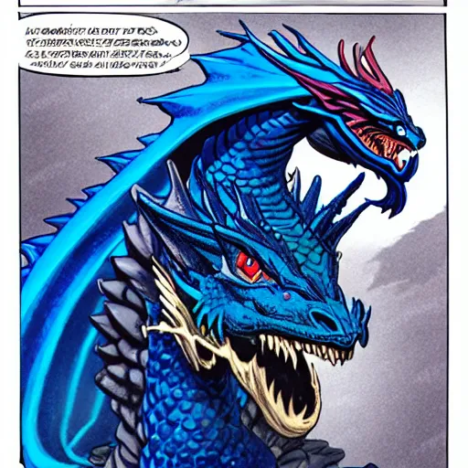 Image similar to head and shoulders porrtrait of a medieval fantasy anthropomorphic blue dragon - human hybrid with electrcity magic, fantasy, d & d, high details, art by phil noto and frank miller