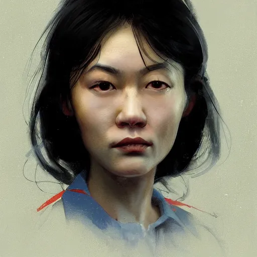 Image similar to Seiko Matsuda in the 80's portrait, very very detailed artwork by Sergey Kolesov, art station