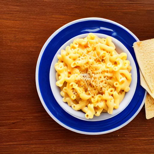 Prompt: dslr photograph of kraft macaroni and cheese, michelin starred restaurant, award winning photography