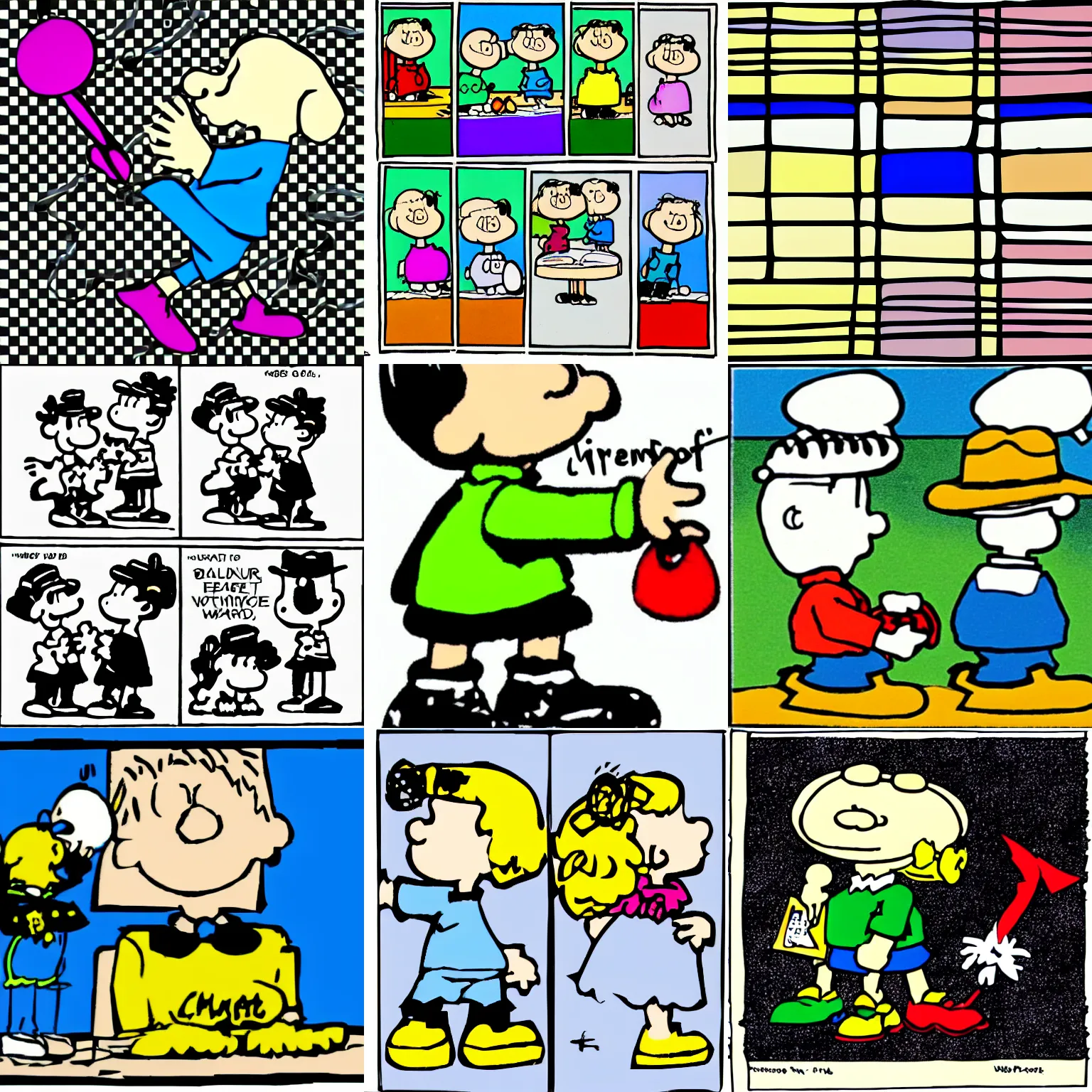 Prompt: premium - grade clipart for microsoft word 2 0 0 3, artwork by charles schulz