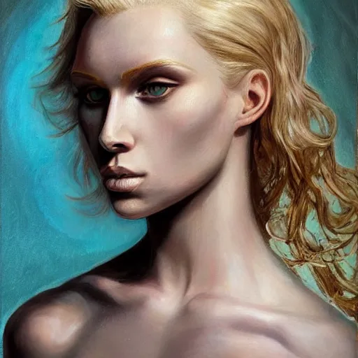 A portrait professional studio art, stunning, | Stable Diffusion | OpenArt