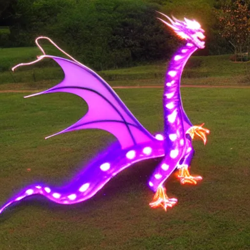 Image similar to fiber optic dragon