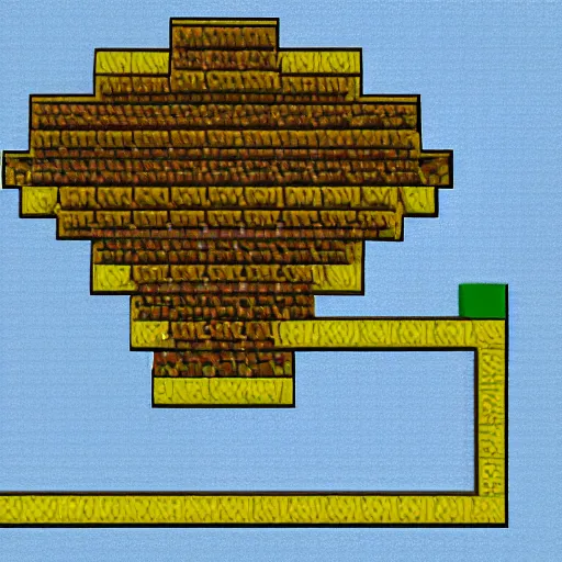 Image similar to diagram for the minecraft cave network where 2 pac is hiding