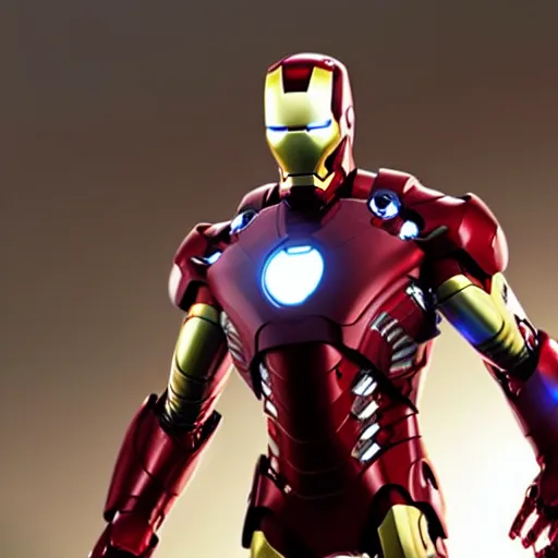 Image similar to still photo of futuristic bleeding edge iron man suit from comics, highly detailed, photorealistic portrait, bright studio setting, studio lighting, crisp quality and light reflections, unreal engine 5 quality render