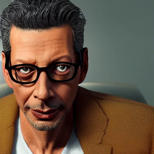 Prompt: hyperrealistic jeff goldblum, by istvan sandorfi & thomas eakes & xiang duan, perfect facial symmetry, dim volumetric cinematic lighting, photorealistic, 8 k octane comprehensive render, post - processing, extremely hyper - detailed, intricate, lifelike texture, epic composition, masterpiece, stunning!!,