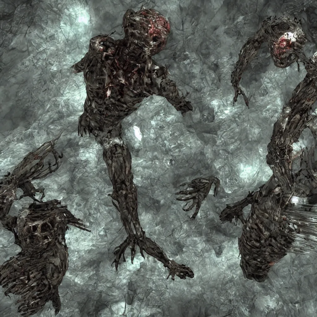 Image similar to dead space, necromorph