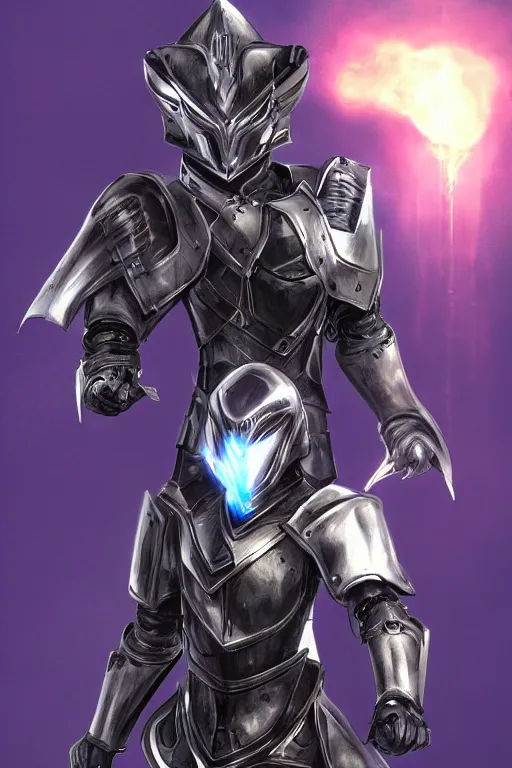 Image similar to helmet armor guardian destiny in witch queen illumination ray tracing hdr fanart arstation by sung choi robot ninja mask and eric pfeiffer and gabriel garza and casper konefal