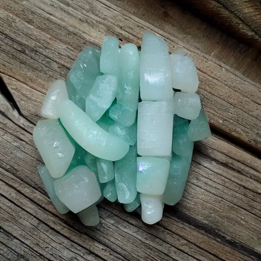 Prompt: quartz amazonite