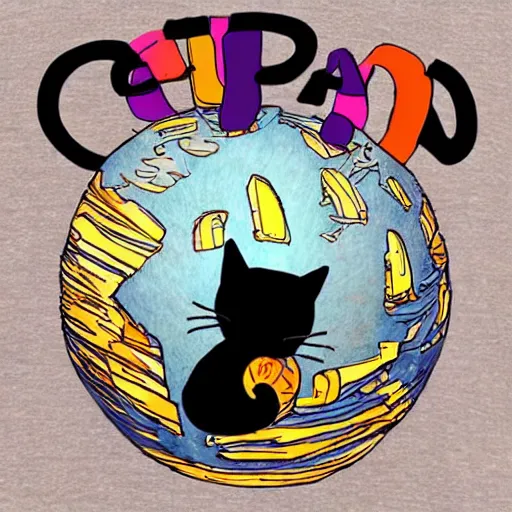 Image similar to cat planet