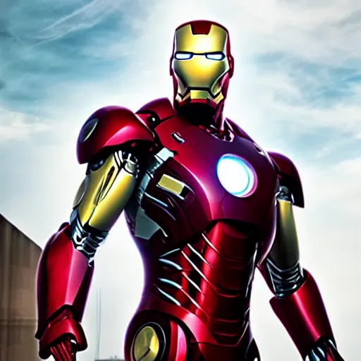 Prompt: superior iron man, 4k realistic photo