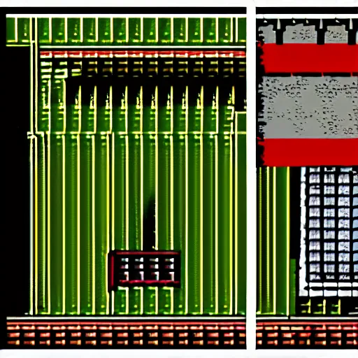 Prompt: screenshots of Scream on NES,