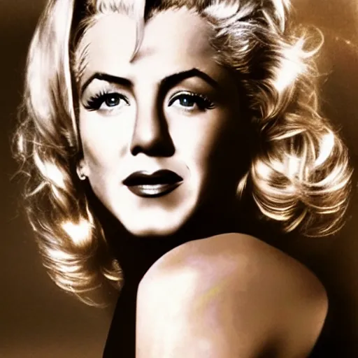 Prompt: Jennifer Aniston as Marilyn Monroe iconic picture, 8k, realistic