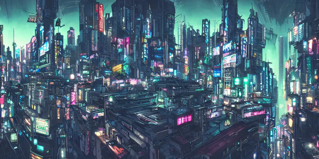 Image similar to cyberpunk city, neo tokyo, social realism, view from eyes, highly detailed, detailed colors, artstation, matte, google point of view, illustration