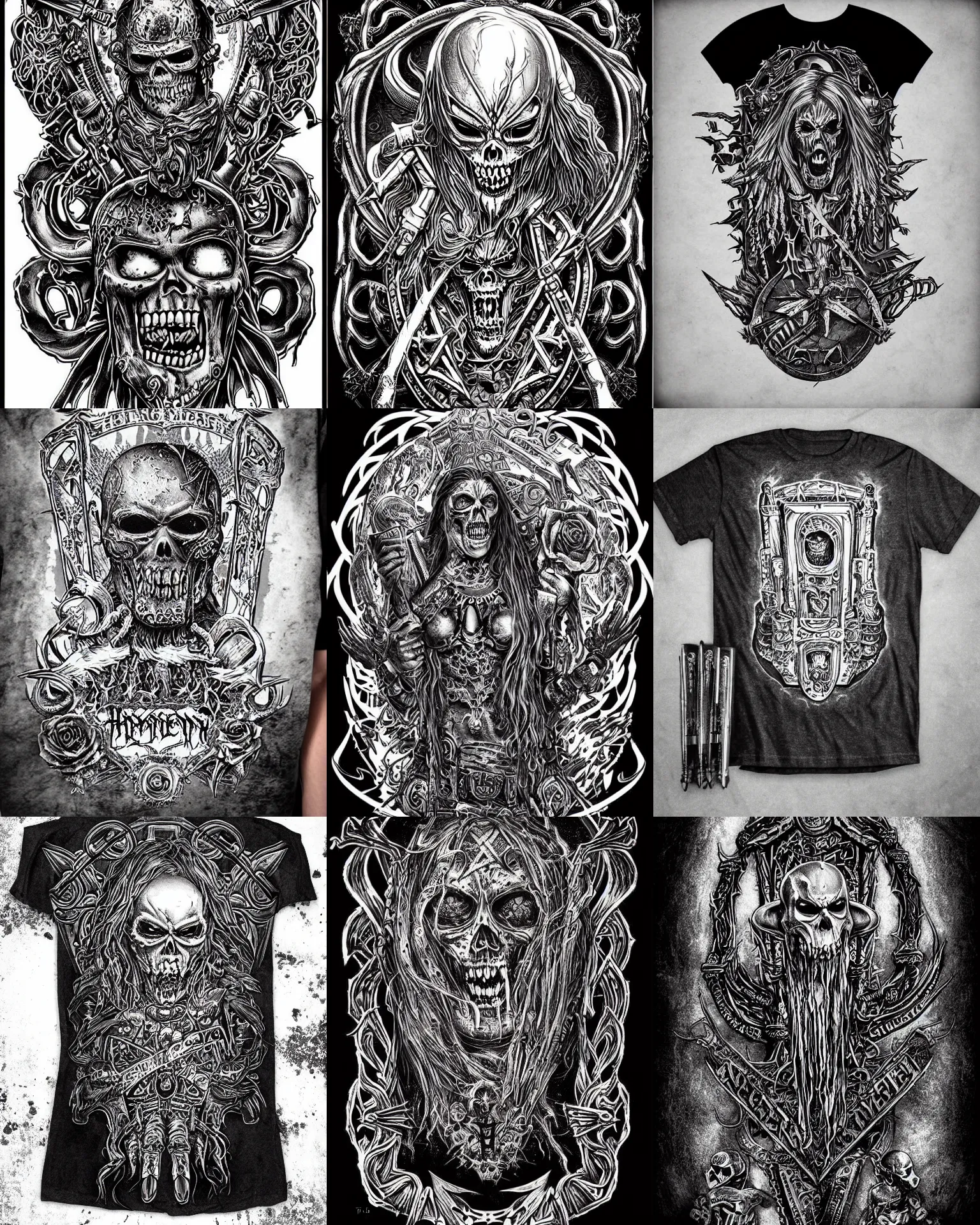 Black metal matryoshka doll - Traditional Tattoo - Posters and Art Prints |  TeePublic