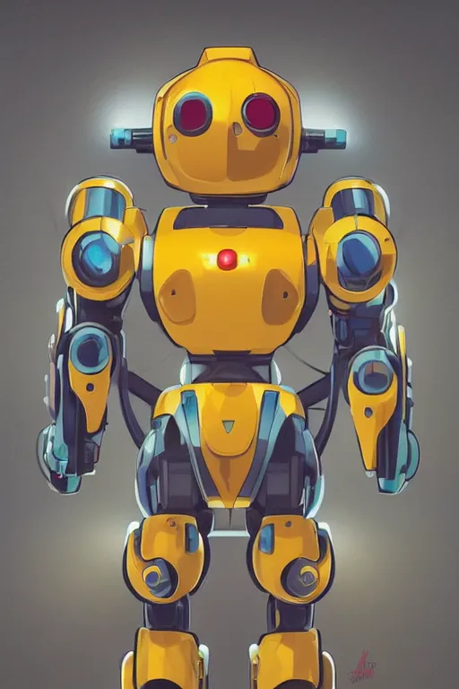 Image similar to metabots medabots medarotto medarot robot minimalist comics helmet mask neon cybereye, behance hd by jesper ejsing, by rhads, makoto shinkai and lois van baarle, ilya kuvshinov, rossdraws global illumination ray tracing hdr radiating a glowing aura